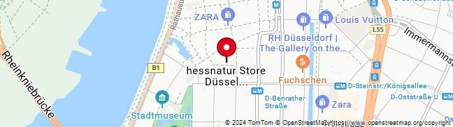Map of hessnatur Store Düsseldorf